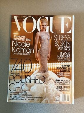 Vogue Magazine Featuring Nicole Kidman September 2003